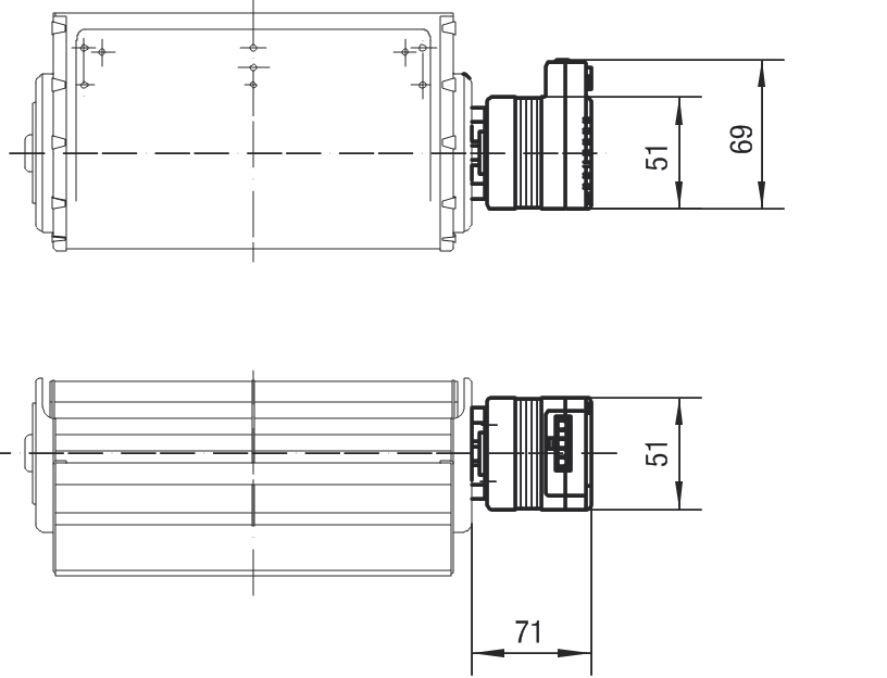 Чертеж QL4/0020A11-2518L-432eg